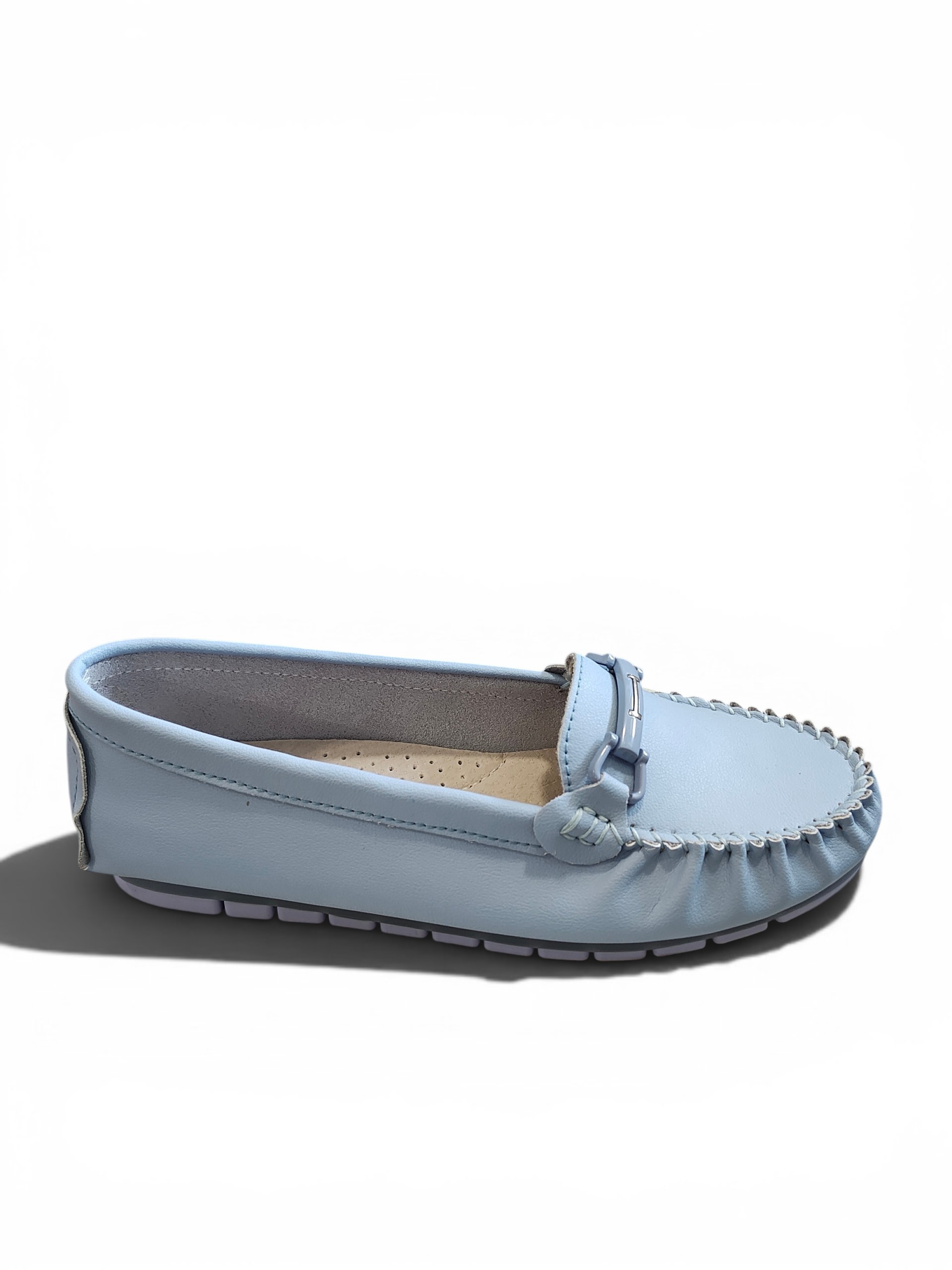 Mokasyn Damski S.Barski LR51-547 Skóra Naturalna BLUE - obrazek 6